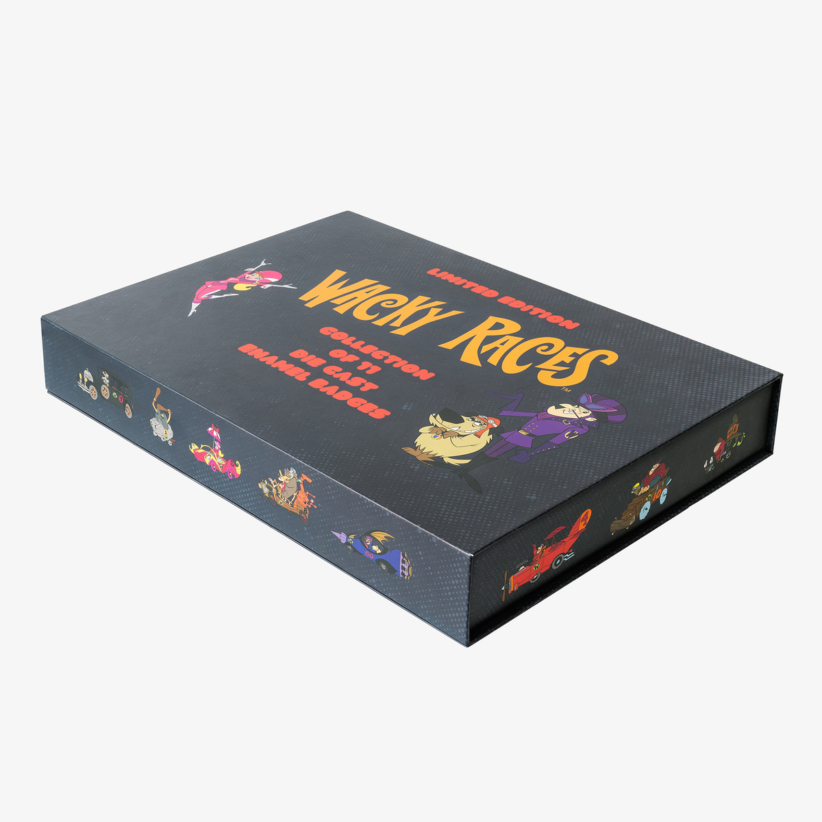 Wacky Races Pin Badge Box Set | Blu Goblin